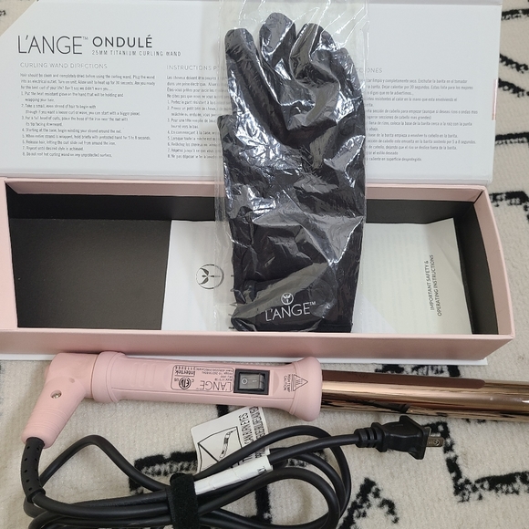 L'Ange Ondule 25mm Titanium Curling Wand - Picture 6 of 14